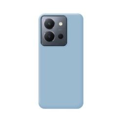 Funda Silicona Líquida Ultra Suave para Vivo Y36 4G / 5G color Azul 2