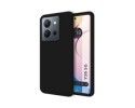 Funda Silicona Líquida Ultra Suave para Vivo Y36 4G / 5G color Negra