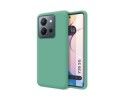 Funda Silicona Líquida Ultra Suave para Vivo Y36 4G / 5G color Verde