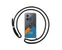 Personaliza tu Funda Colgante Transparente para Vivo Y36 4G / 5G con Cordon Negro Dibujo Personalizada