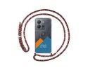 Personaliza tu Funda Colgante Transparente para Vivo Y36 4G / 5G con Cordon Rosa / Dorado Dibujo Personalizada