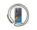 Personaliza tu Funda Colgante Transparente para Vivo Y36 4G / 5G con Cordon Verde / Dorado Dibujo Personalizada