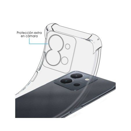 Funda Silicona Antigolpes Transparente para Vivo Y36 4G / 5G