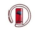 Funda Colgante Transparente para Nothing Phone 2 5G con Cordon Rosa / Dorado