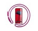 Funda Colgante Transparente para Nothing Phone 2 5G con Cordon Rosa Fucsia