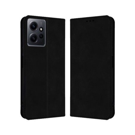 Funda Polipiel con tarjetero compatible con Xiaomi Redmi Note 12 4G color Negra