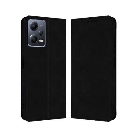 Funda Polipiel con tarjetero compatible con Xiaomi Redmi Note 12 5G color Negra