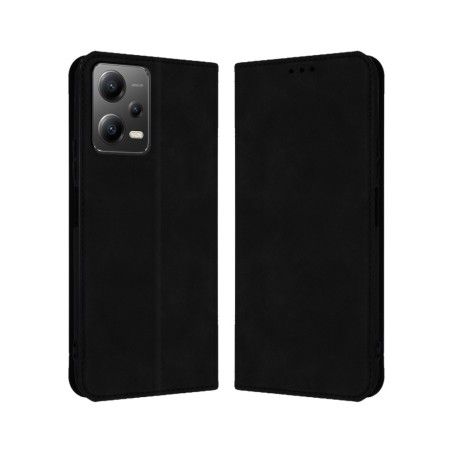 Funda Polipiel con tarjetero compatible con Xiaomi POCO X5 5G color Negra