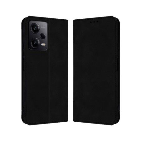 Funda Polipiel con tarjetero compatible con Xiaomi Redmi Note 12 Pro+ Plus 5G color Negra
