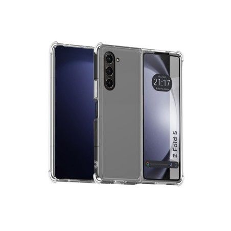 Funda Silicona Antigolpes Transparente para Samsung Galaxy Z Fold 5 5G
