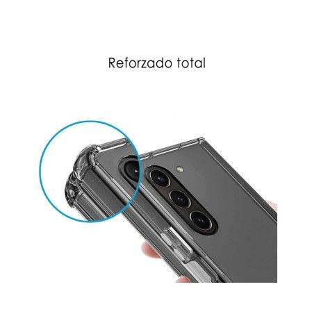 Funda Silicona Antigolpes Transparente para Samsung Galaxy Z Fold 5 5G
