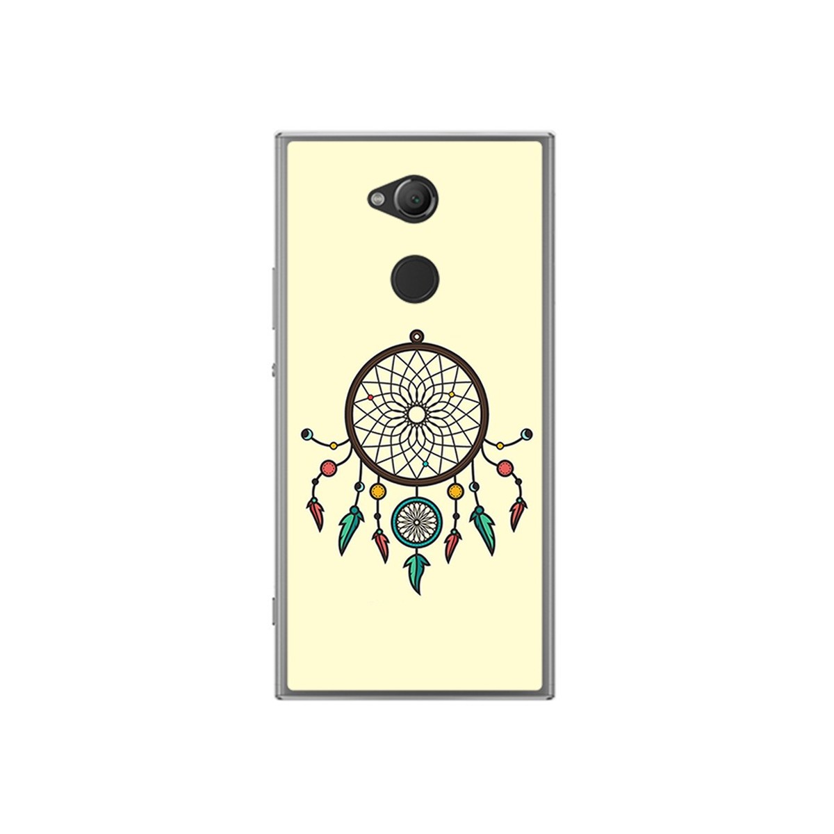 Funda Gel Tpu para Sony Xperia XA2 Diseño Atrapasueños Dibujos