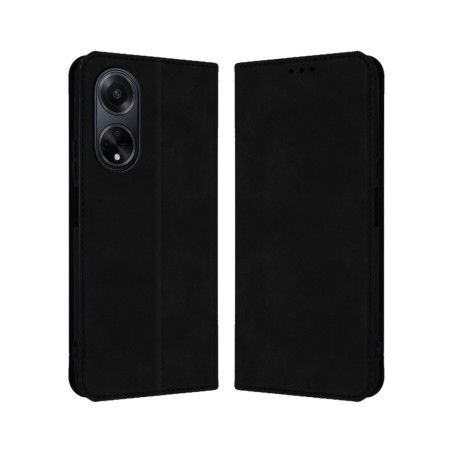 Funda Polipiel con tarjetero para Oppo A98 5G color Negra