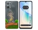 Funda Silicona Transparente para Blackview Oscal C30 / C30 Pro diseño Mono Dibujos