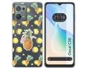 Funda Silicona Transparente para Blackview Oscal C30 / C30 Pro diseño Piña Dibujos