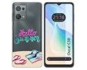 Funda Silicona Transparente para Blackview Oscal C30 / C30 Pro diseño Summer Dibujos