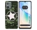 Funda Silicona para Blackview Oscal C30 / C30 Pro diseño Camuflaje 01 Dibujos