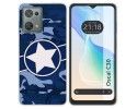 Funda Silicona para Blackview Oscal C30 / C30 Pro diseño Camuflaje 03 Dibujos