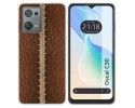 Funda Silicona para Blackview Oscal C30 / C30 Pro diseño Cuero 01 Dibujos