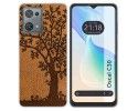Funda Silicona para Blackview Oscal C30 / C30 Pro diseño Cuero 03 Dibujos