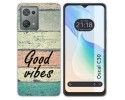 Funda Silicona para Blackview Oscal C30 / C30 Pro diseño Madera 01 Dibujos