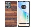 Funda Silicona para Blackview Oscal C30 / C30 Pro diseño Madera 03 Dibujos