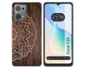 Funda Silicona para Blackview Oscal C30 / C30 Pro diseño Madera 06 Dibujos