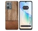 Funda Silicona para Blackview Oscal C30 / C30 Pro diseño Madera 09 Dibujos