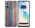 Funda Silicona para Blackview Oscal C30 / C30 Pro diseño Madera 10 Dibujos