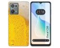 Funda Silicona para Blackview Oscal C30 / C30 Pro diseño Cerveza Dibujos
