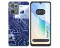 Funda Silicona para Blackview Oscal C30 / C30 Pro diseño Circuito Dibujos