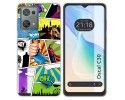 Funda Silicona para Blackview Oscal C30 / C30 Pro diseño Comic Dibujos