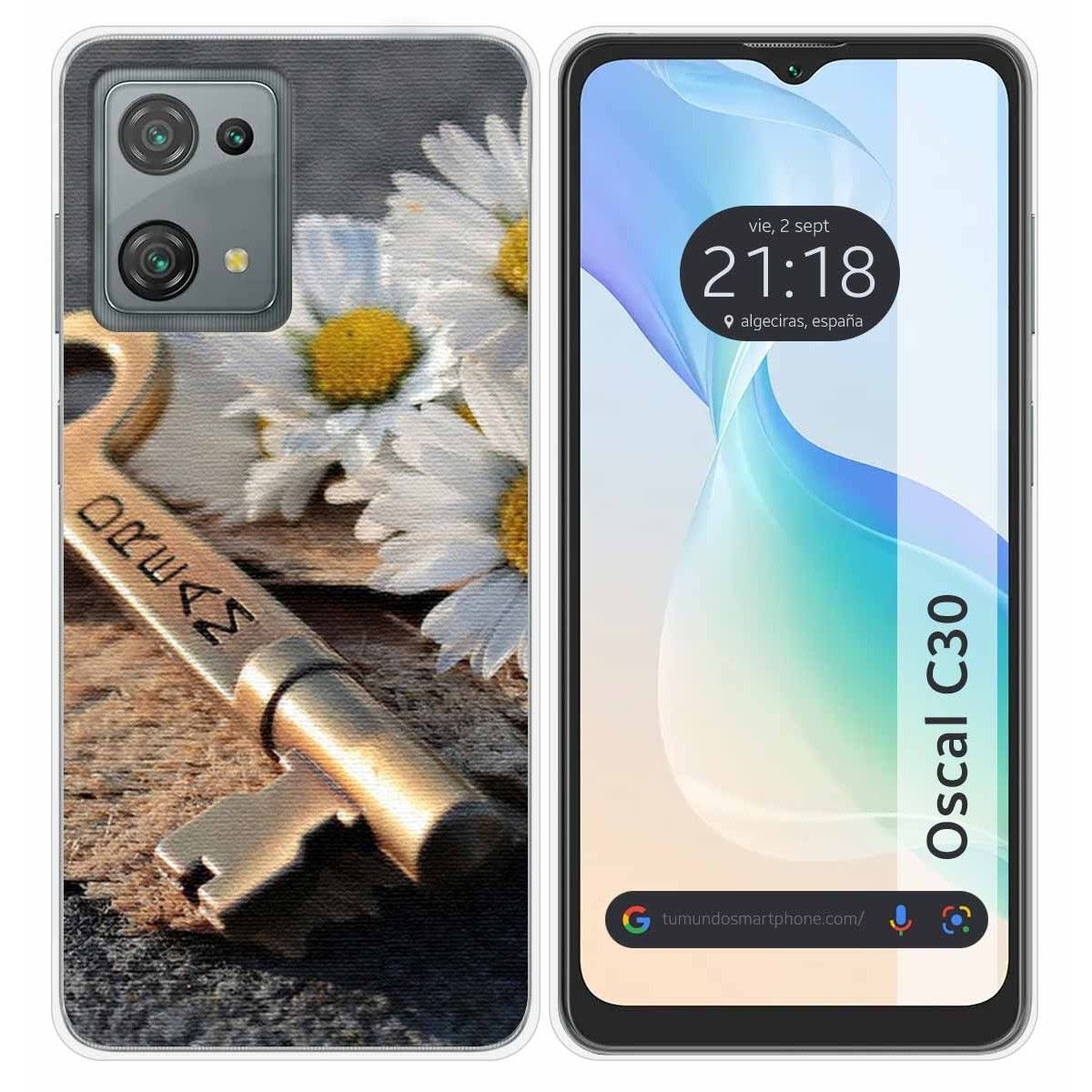 Funda Silicona para Blackview Oscal C30 / C30 Pro diseño Dream Dibujos