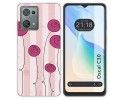 Funda Silicona para Blackview Oscal C30 / C30 Pro diseño Flores Vintage Dibujos