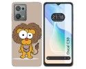 Funda Silicona para Blackview Oscal C30 / C30 Pro diseño Leon Dibujos