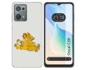 Funda Silicona para Blackview Oscal C30 / C30 Pro diseño Leones Dibujos
