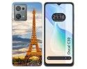 Funda Silicona para Blackview Oscal C30 / C30 Pro diseño Paris Dibujos