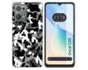 Funda Silicona para Blackview Oscal C30 / C30 Pro diseño Snow Camuflaje Dibujos