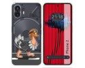 Funda Silicona Transparente para Nothing Phone 2 5G diseño Avestruz Dibujos