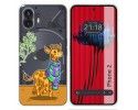 Funda Silicona Transparente para Nothing Phone 2 5G diseño Jirafa Dibujos