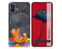 Funda Silicona Transparente para Nothing Phone 2 5G diseño Leopardo Dibujos