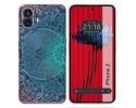 Funda Silicona Transparente para Nothing Phone 2 5G diseño Mandala Dibujos