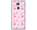 Funda Gel Tpu para Sony Xperia XA2 Diseño Flores Dibujos