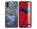Funda Silicona Transparente para Nothing Phone 2 5G diseño Plumas Dibujos