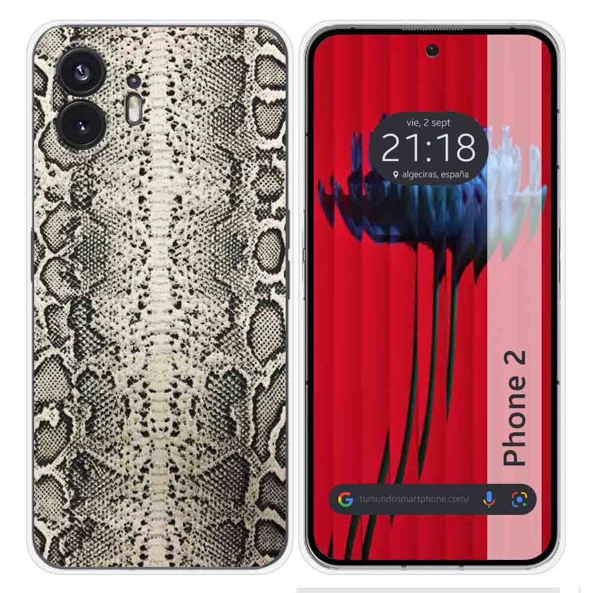 Funda Silicona para Nothing Phone 2 5G diseño Animal 01 Dibujos