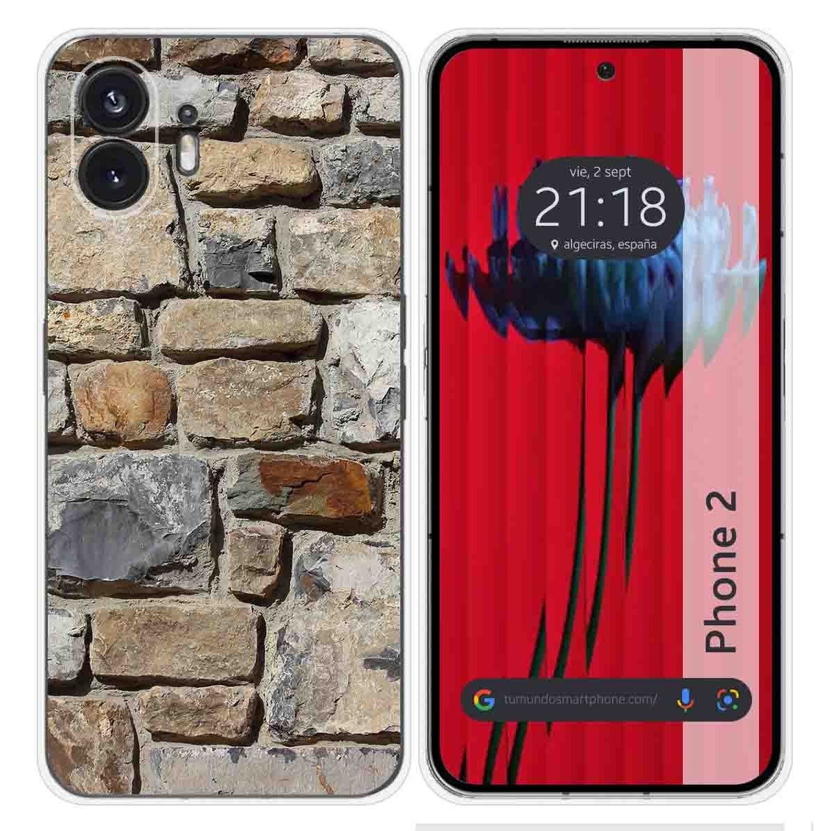 Funda Silicona para Nothing Phone 2 5G diseño Ladrillo 03 Dibujos