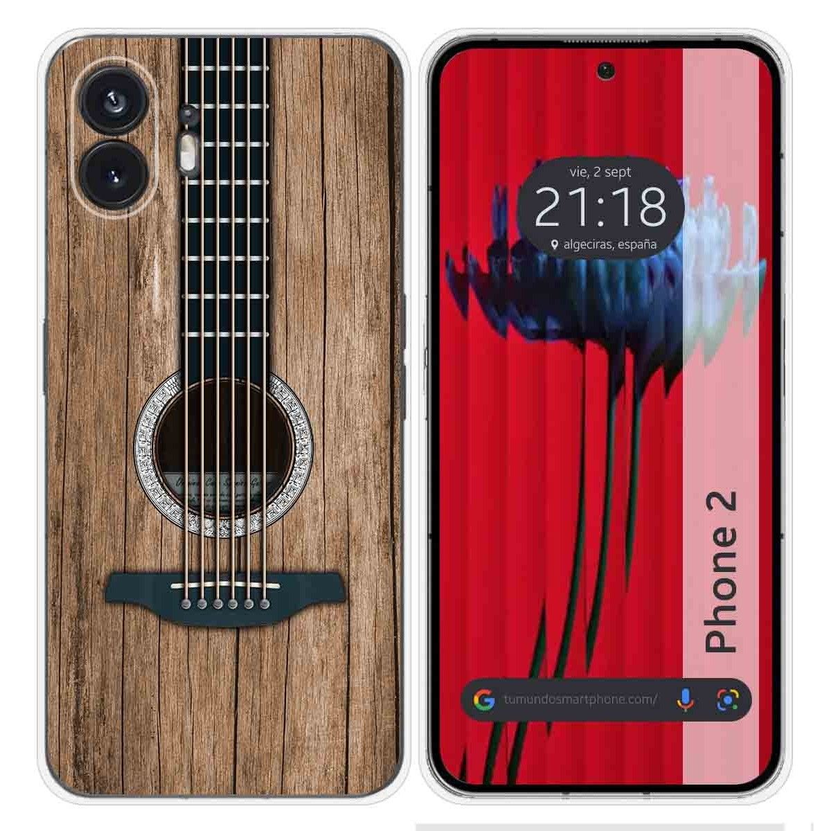 Funda Silicona para Nothing Phone 2 5G diseño Madera 11 Dibujos