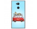 Funda Gel Tpu para Sony Xperia XA2 Diseño Furgoneta Dibujos