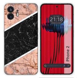 Funda Silicona para Nothing Phone 2 5G diseño Mármol 07 Dibujos