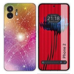 Funda Silicona para Nothing Phone 2 5G diseño Abstracto Dibujos